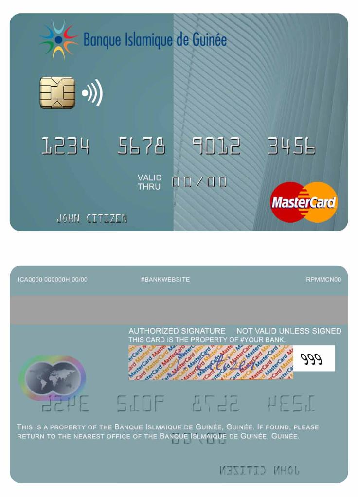 Guinea Banque Islmaique de Guinée mastercard